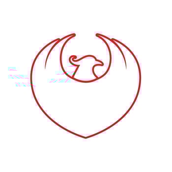 Phoenix Vector Icon Illustration