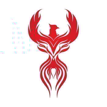 Phoenix Vector Icon Illustration