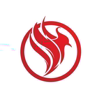 Phoenix Vector Icon Illustration
