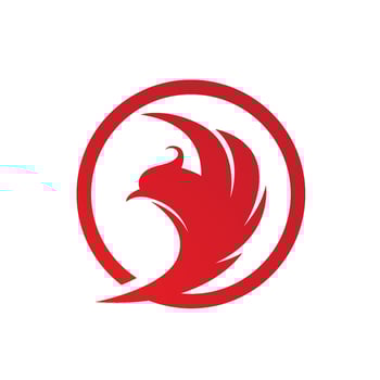 Phoenix Vector Icon Illustration