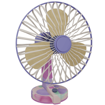 3D Fan Isolated Object With High Quality Render png