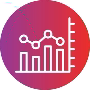 Graph Icon Style vector