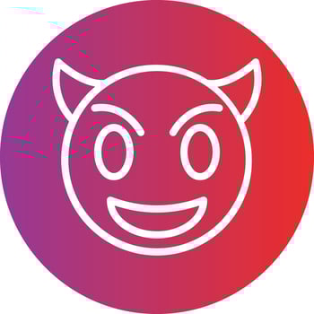 Devil Icon Style vector