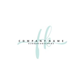 FK Initial handwriting and signature logo design with circle. Beautiful design handwritten logo for fashion, team, wedding, luxury logo. vector