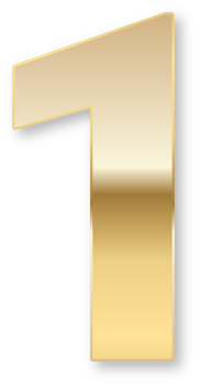 Golden Number with Shadow png