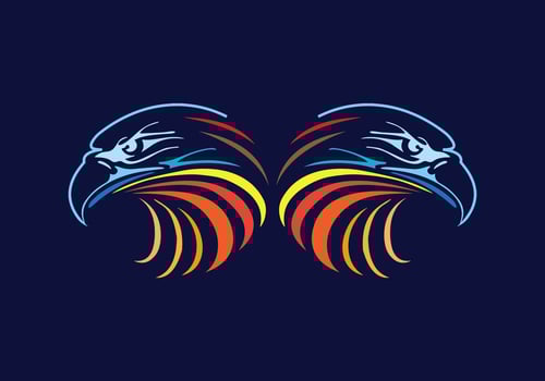 eagle logo vector
