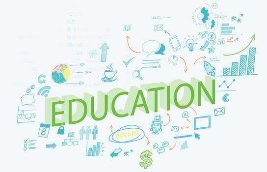 education idea and business vector
