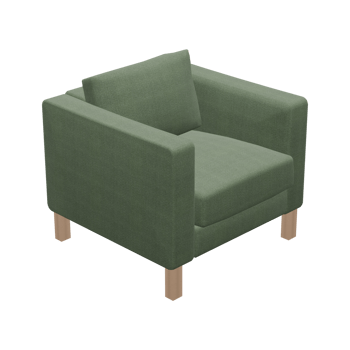 Realistic Chair Illustration. 3D Render. png