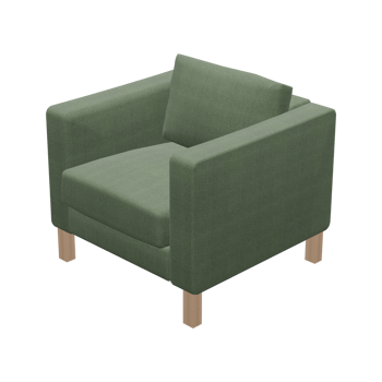 Realistic Chair Illustration. 3D Render. png