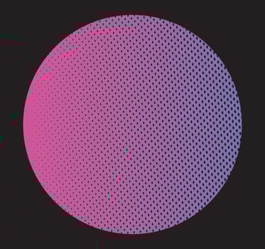 Halftone background design vector template
