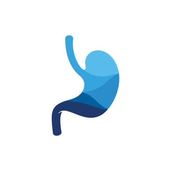 stomach care icon designs concept vector