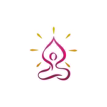 Yoga Vector icon design illustration