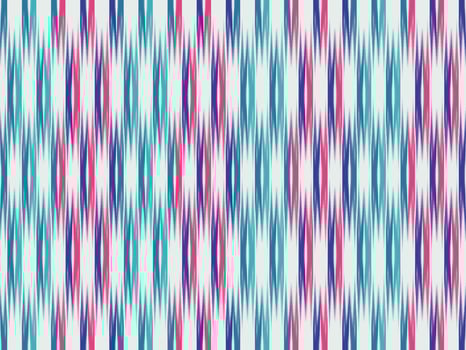 Ikat pattern emboidery style vector