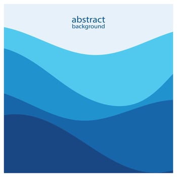 Abstract beach wave background design with blue vector combination, concept design for book cover, wallpaper, swimming pool, marine, lake