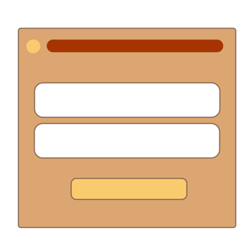 Social media UI  Frame png