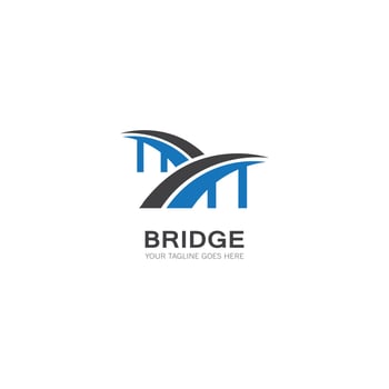 bridge Logo Template vector icon illustration