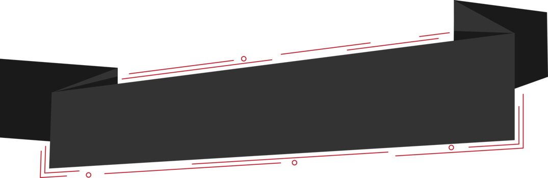 Black Friday flat origami paper social media banner png