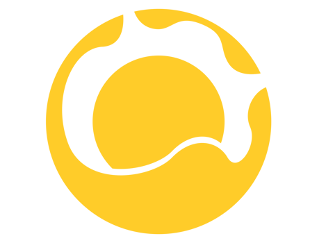 Yellow Shining Sun Logo Icon png
