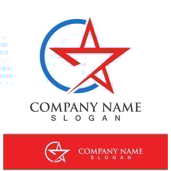 Star logo images illustration vector
