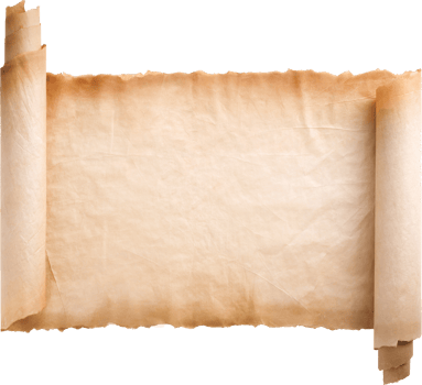 old parchment paper scroll sheet vintage aged or texture background png