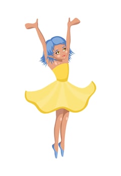 Cute of faerie vector
