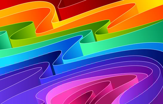 Rainbow Colorful Background vector