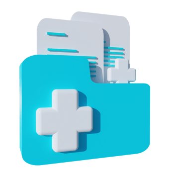3D Medical Folder png