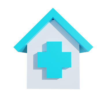 3D Hospital Illustration png