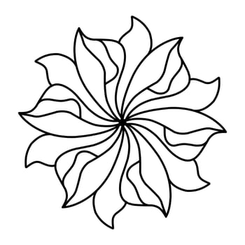 Flower Mandalas. decorative elements. ornate pattern, vector illustration. Islamic, Arabic, Indian, Moroccan, Spanish, Turkish, Pakistani, Chinese, mystical, ottoman motifs.
