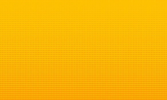 Yellow halftone texture vector background
