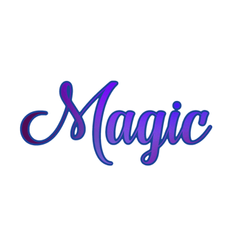 Magic lettering. Purple colour. Holiday font. png