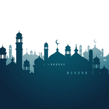 Mosque Building icon vector Illustration