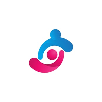 Community, network and social icon vector