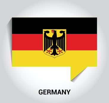Germany Indpendence day design vector