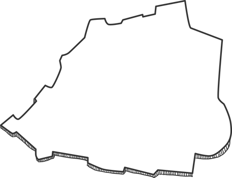 Hand Drawn of Vatican City 3D Map png