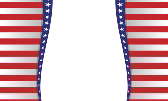 united states flag vector background
