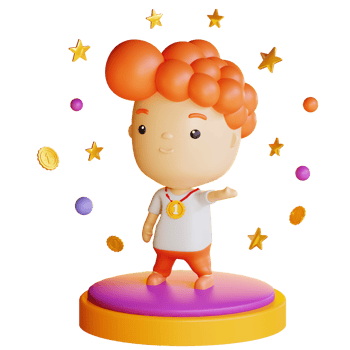 3d boy character winner png