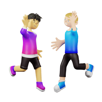 Friendship Hi Five png