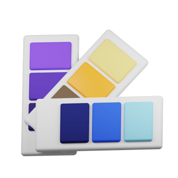 3D Icon Color Pallete png