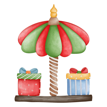 Christmas mobile shop, amusement park png