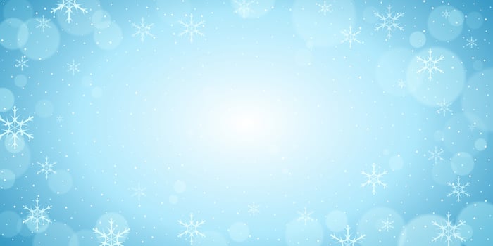 christmas banner with snowflakes vector