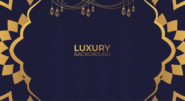Luxury Islamic background with golden Arabic pattern Islamic eastern style Arabic. Ramadan Style Decorative Mandala. Suitable for themes with Islamic nuances vector