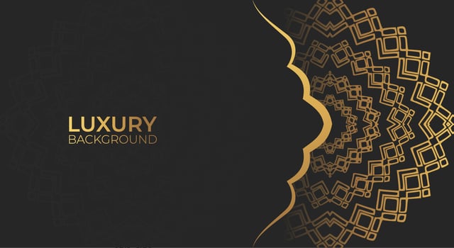 Luxury Islamic background with golden Arabic pattern Islamic eastern style Arabic. Ramadan Style Decorative Mandala. Suitable for themes with Islamic nuances vector
