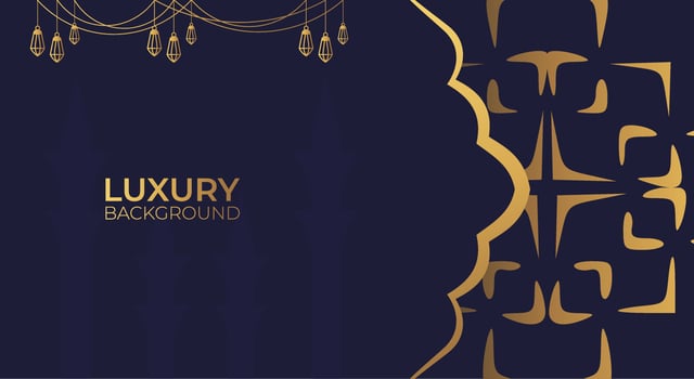 Luxury Islamic background with golden Arabic pattern Islamic eastern style Arabic. Ramadan Style Decorative Mandala. Suitable for themes with Islamic nuances vector