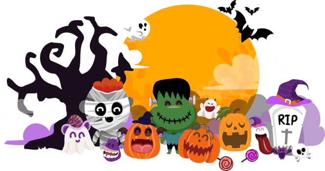 Happy Halloween Elements png
