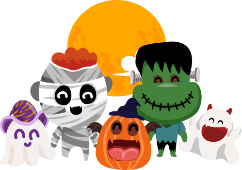 Happy Halloween Elements png