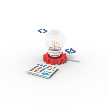 3d illustration of good coding ideas png