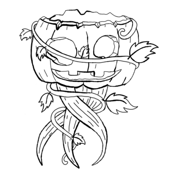 Halloween Pumpkin Head Talisman png