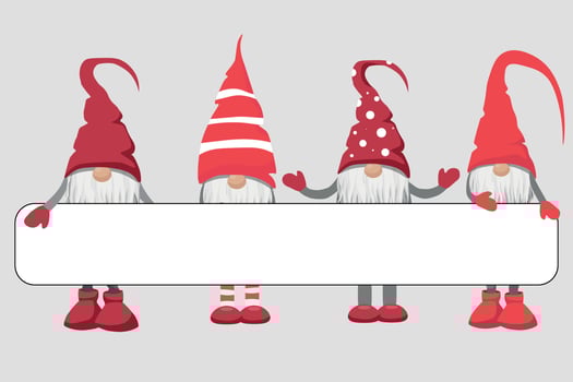 Cute Christmas card vector