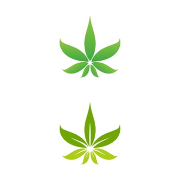 canabis marijuana sign symbol illustration vector